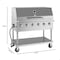 Koolmore 48 in. Commercial Outdoor Propane Gas Grill with Roll Dome Cover, ETL Listed in Stainless-Steel CGKIT4-48D - alternate 5