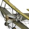 Homeroots 6" Yellow and Green Metal Hand Painted Model Airplane Tabletop Sculpture 489430 - alternate 4