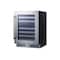 Summit 24in Dual Zone Built-In Wine Cellar CL244WC2 - alternate 2
