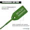 Kable Kontrol Identification & Tamper Proof Cable Zip Ties, 9 in L, Green, HDPE (High-density polyethylene) CTPT-9-50-GN - alternate 4