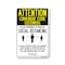 Signmission PSA, Convenient Store Customers Practice Social Distancing, 14in X 10in Decal, OS-NS-D-1014-25359 OS-NS-D-1014-25359 - alternate 1
