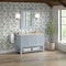 James Martin Vanities Breckenridge 48" Single Vanity, Serenity Blue, w/ 3 CM Tajnar Eclos Top 330-V48-SRB-3TJR - alternate 5