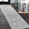 Jonathan Y Doodle Contemporary Glam Geometric Machine-Washable Cream/Dark Gray 2 ft. x 8 ft. Runner Rug WSH310A-28 - alternate 1