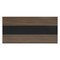Homeroots 55" Brown and Black Wood Dining Table 568202 - alternate 3