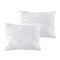 Homeroots White Queen Polyester 180 Thread Count Washable Duvet Cover Set 529062 - alternate 3