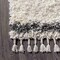 Jonathan Y Mercer Shag Plush Tassel Moroccan Tribal Geometric Trellis Cream/Gray 3 ft. x 5 ft. Area Rug MCR103B-3 - alternate 4