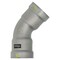 Viega MegaPressG 45 elbow P1 1.5 P2 1.5 carbon steel zinc-nickel coating 25251 - alternate 2