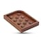 Homeroots Designer Genuine Teak Soap Dish 475848 - alternate 3