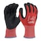 Milwaukee Tool Cut-Resistant Coated Gloves, Cut Level A2 , Dipped , Nitrile , Sandy , XL 1 PR 48-22-8928 - alternate 1