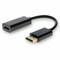 Add-On AddOn HP BP937AA Compatible 20.00cm (8.00in) DisplayPort Male to HDMI Female Black Adapter Cable BP937AA-AO - alternate 1