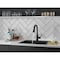 Delta Essa Single Handle Pull-Down Bar / Prep Faucet 9913-BL-DST - alternate 3