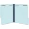 Universal Top Tab Classification Folders, 1 in. Expansion, 2 Fasteners, Letter Size, Light Blue Exterior, 25PK UNV10415 - alternate 1