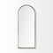 Homeroots 70" Gold Arch Metal Framed Accent Mirror 376436 - alternate 1