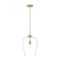 Z-Lite Joliet Burnished Brass 1 Light Pendant 473P12-BBR - alternate 1