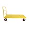5Seconds Brand STEEL STRONG Platform Cart 60X30 w/ 3000Lb Capacity, 8" Red Swivel Wheels With Lock, Diamond Plated 555037 - alternate 2