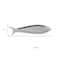 Homeroots 23" Silver Cast Aluminum Fish Serving Tray 634490 - alternate 2