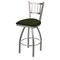 Holland Bar Stool Co 810 Contessa Stainless Steel 36in Swivel Bar Stool with Canter Pine Seat 81036SS010 - alternate 1