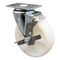 Service Caster 5 Inch Nylon Wheel Swivel Top Plate Caster with Brake SCC-20S514-NYS-TLB-TP3 - alternate 1