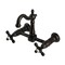 Kingston Brass Two-Handle Wall Mount Bridge Kitchen Faucet, Oil Rubbed Bronze KS2445AX - alternate 1