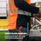 Ergodyne S Orange Class 2 Hi-Vis T-Shirt Black Bottom 8294BK - alternate 3