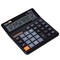 Deli Digit Desktop Calculator, 120-Step Check, Dual Power, Black, 20PK EM01120 - alternate 2