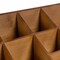 Happimess Bambury 18"W x 9.5"D x 6.5"H Minimalist Handcrafted Bamboo Cup and Condiment Station, Brown CCS1000B - alternate 3