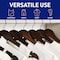Lifemaster Wooden Hanger Set, Non-Slip, 360 Deg Swivel Hook, Space-Saving, Vintage, 20PK LMWD20VTG - alternate 7