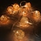 Elegani Rose Gold Woven Copper Ball String Lights - 10 LED Mini Globe Lights, Warm White, 2.4ft PH-600190 - alternate 2
