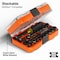Klein Tools KNECT Essential Pass Through Impact Socket Set, SAE, Metric, 28-Piece 65400KNECT - alternate 4