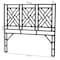Bali & Pari Karavo Bohemian Black Natural Rattan Queen Size Standalone Headboard 249-13857-ZORO - alternate 4