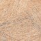Homeroots 8' Peach Blue And Ivory Round Abstract Washable Indoor Outdoor Area Rug 597036 - alternate 5