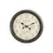 Monarch Specialties Clocks, 16'' Round, Wall Clock, Antique Brown, Transitional I 9085 - alternate 1