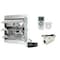 Iliving Silver 772 CFM 12 in. Electric Powered Gable Mount Shutter Fan/Vent ILG8SF12VC - alternate 1