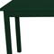 Homeroots 60" Dark Green Solid Wood Dining Table 548919 - alternate 2