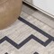 Jonathan Y Ashkii Minimalist Medallion Non-Slip Machine-Washable Ivory/Dark Gray 9 ft. x 12 ft. Area Rug WSH115A-9 - alternate 5