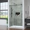 Anzzi 48in Reversible Frameless Sliding Glass Shower Door w/ Soft-Close System Matte Black Finish SD-AZ20-01MB - alternate 5