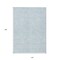 Homeroots 10' X 14' Sky Blue And Ivory Floral Washable Indoor Outdoor Area Rug 594664 - alternate 6
