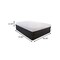 Homeroots 12" Foam Copper Infused Gel Memory Foam Mattress 391672 - alternate 5