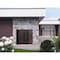 Vdomdoors Front Exterior Prehung Aluminum Double Doors Ronex0162 Red Oak 1 Sidelight Mirrored Clear Glass RONEX0162DEXD-RED-W72+12xH80-LH-I - alternate 2