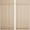 Ekena Millwork Rustic Four Board Spaced Board-n-Batten Rough Sawn Faux Wood Shutters, 23 1/2W x 48H, PR SHUBSS23X48RSPR - alternate 1