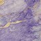 Homeroots 8' Purple And Gold Round Abstract Washable Indoor Outdoor Area Rug 631887 - alternate 5