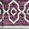 Homeroots 8' X 10' Eggplant And Ivory Southwestern Washable Indoor Outdoor Area Rug 593669 - alternate 3