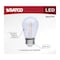 Satco S14 LED String Light Replacement Lamp, Medium Base, 2200K, Clear, 120V, 4PK S8027R1 - alternate 3