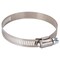 Prosource Interlocked Hose Clamp, Stainless Steel, Stainless Steel HCRAN44 - alternate 1
