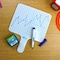 Flipside Rectangular Graph Double Sided Dry Erase Answer Paddle + Colored Markers + Erasers - Class Pack  12 19125 - alternate 6