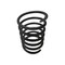 John Deere SPRING, OEM 4001025 - alternate 3