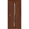 Sartodoors Sliding Pocket Door 36 x 96 inches, BASIC 3002 Walnut Franko, Kit Rail Hardware, Solid Wood Inter BASIC3002PD-GOFR-3696 - alternate 1
