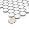 Apollo Tile Cirkel 11.46 in. x 12.4 in. Glossy White Porcelain Mosaic Wall and Floor Tile 9.87 sqft/case, 10PK ORB8801WTGA - alternate 4