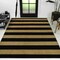 Jonathan Y Peater Classic Casual Commercial Natural Coir Natural/Black Stripe 5 ft. x 8 ft. Area Rug NRF105A-5 - alternate 1