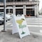 Signmission Margaritas, A-Frame & 2 Decals Installed, Heavy-Duty Plastic Frame SBHD-D-2436-Margaritas - alternate 3